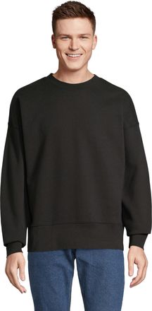 SOLS Unisex Adult Authentic Sweatshirt met Ronde Hals (Zwart)