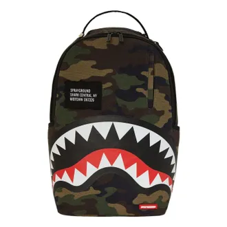 Sprayground Shark Central Camo DLXS Backpack Multicolor W11357383720-37