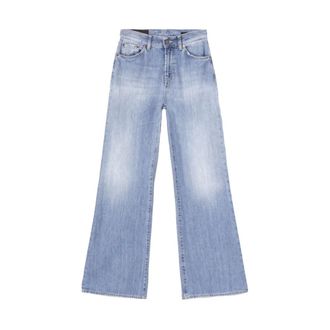 Dondup Dames, Jeans, Blauw, Maat: W28 Katoen
