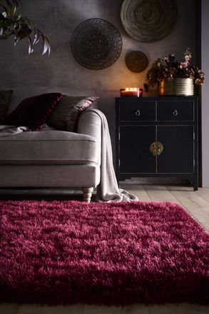 Origin Store Extravagance Rug in Wine | Size: 120 cm x 170 cm