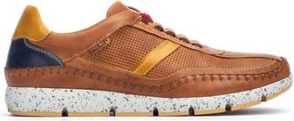 Pikolinos Comfortabele Fuencarral Herensneaker - Heren - Sneakers - Bruin - 40 EU - Leer - Schoenen