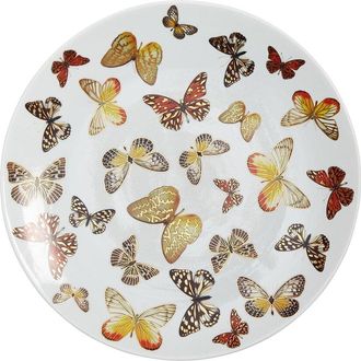 Tozai Home Home Butterfly Garden Decorative Plate