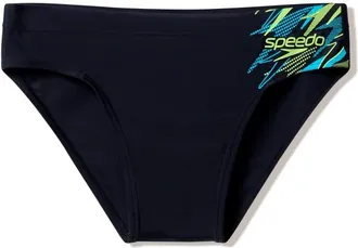 Speedo Medley Logo Brief Badehose f&uuml;r Herren | blau