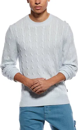 HUGO BOSS Hetico Wool & Cashmere-Blend Crewneck Sweater