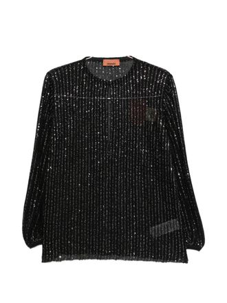 Missoni Womens Cut-Out Blouse