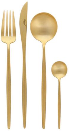Cutipol Moon Brushed Matt Gold Besteck-Set