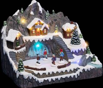 F&eacute;&eacute;ric Lights & Christmas Laghetto musicale illuminato 13 led - Feeric lights & christmas