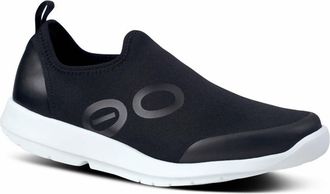 Oofos Womens Oomg Sport Shoe In White/black