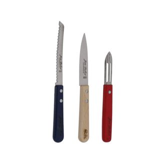 Jean Dubost Juego De Cuchillos De Cocina De 3 Piezas - Cb10a250hc2364 - Jean Dubost