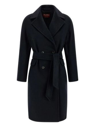 Max Mara Patreon double-breasted coat - Blue