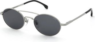 Lozza Sl2456 Pantelleria 3 509Y Mens Sunglasses Silver Size 52