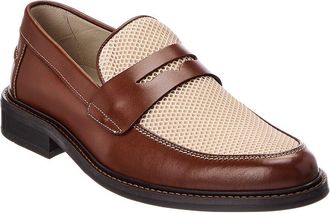 Bruno Magli Alex Leather & Mesh Loafer