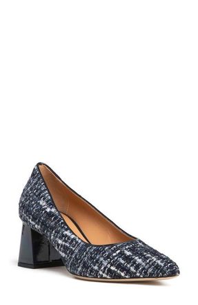 BEAUTIISOLES Corina Pointed Toe Pump in Navy at Nordstrom, Size 35.5