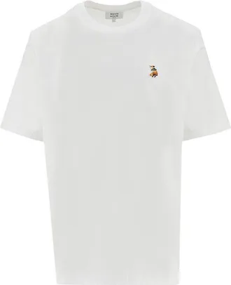 Maison Kitsun&eacute; Dreaming Fox patch T-shirt Man L