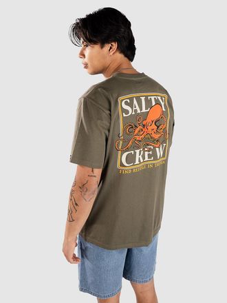 Salty Crew Ink Slinger Standard T-Shirt grün