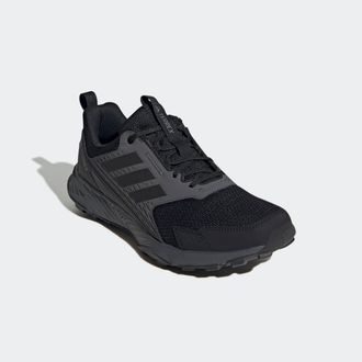 ADIDAS TERREX Trailrunningschuh ADIDAS TERREX TRACEFINDER, Herren, Gr. 42,5, schwarz (core schwarz, core schwarz, grau six), Textil, Schuhe Trailrunningschuh, Trail