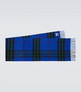 Burberry Giant Check cashmere scarf