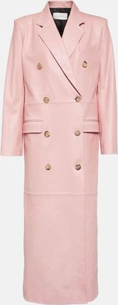 Magda Butrym Double-breasted leather coat