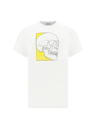 Alexander McQueen Skull Logo Print T-shirt