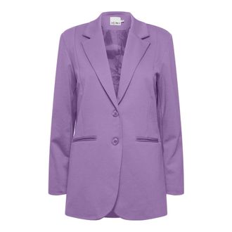 Ichi Ihkate Sus Oversized Blazer - Jackets - Mujer - P&uacute;rpura - 2XL
