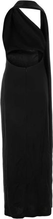 Loewe Womens Dress Black Acetate Polyester