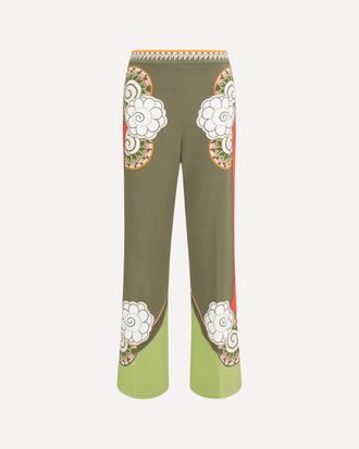 La DoubleJ Straight-leg Ambrosia print Pants Female 44