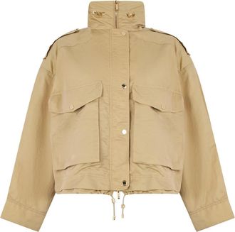 Moorer Kyla - Dames - Zomerjassen - Beige - XS - Polyester - Jassen