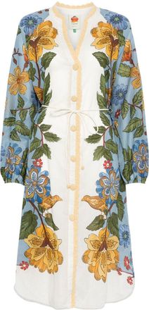Farm Rio Garden tunic - Blue
