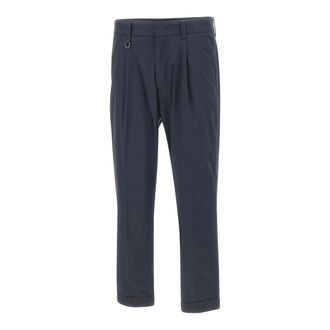 Paolo Pecora Suit Trousers, male, Blue, Size: XL Trousers