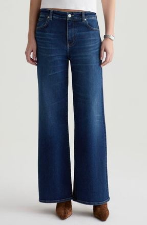 AG - Adriano Goldschmied Saige High Waist Wide Leg Jeans in Outspoken at Nordstrom, Size 24