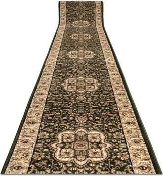 RugsX Rugsx - Runner heat-set royal agy 0521 green 70 cm green 70x370 cm