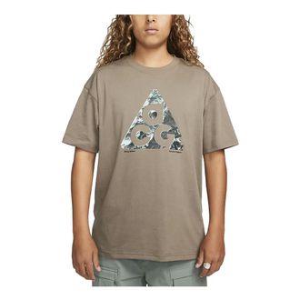Nike x ACG Logo T-shirt Olive Grey DV9636-040