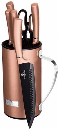 Berlinger Haus Berlinger Haus - Juego De Cuchillos Bh-2583 En Soporte