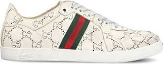 Gucci White Gogo Sneakers