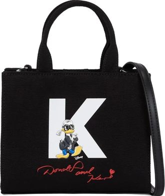 Karl Lagerfeld x Disney Borsa tote mini - Nero