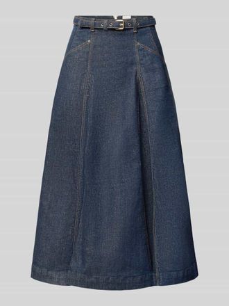 Guess Jeansrock mit G&uuml;rtel Modell RAYNE in Dunkelblau, Gr&ouml;&szlig;e 25