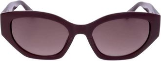 Guess Burgundy Cat Eye Ladies Sunglasses GF6164 66T 54