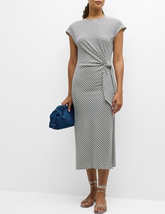 Rails Selah Striped Midi Dress