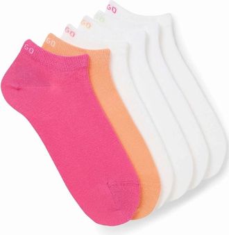HUGO BOSS Mens 6 Pack of Socks - Multi - Size: 6/5.5/7/6.5/7.5/8