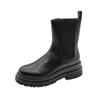 Emanuelle Vee Thelma Beatles Boot - Dames - Schoenen - Zwart - Maat: 38 EU Leer