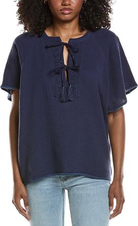 Johnny Was Raglan Poncho Top