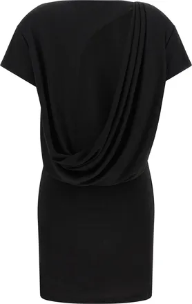 Jacquemus Viscose Jersey Minidress - Black