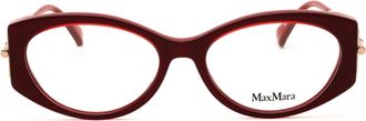 Max Mara MM5204 Oval Acetate Eyeglasses