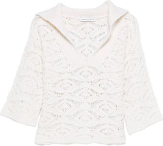 Tabaroni Cashmere Mujer, Jerseys, Blanco, Talla: S