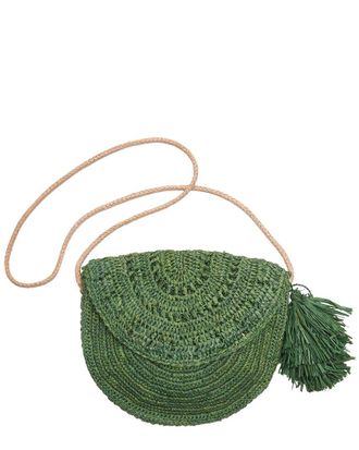 Mar Y Sol Lila Raffia Crossbody