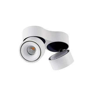 Arcchio Proyector, foco de Aluminio Blanco