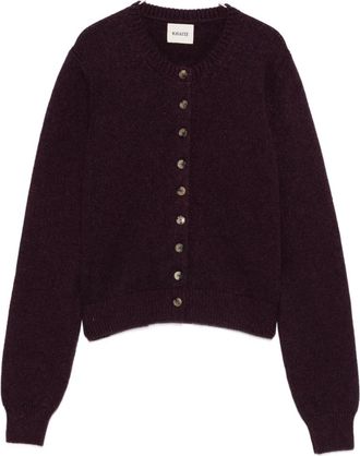 Khaite Cardigan Everheart - Viola