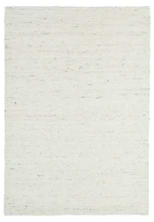 THEKO Alfombra tejida a mano en lana virgen - natural 190x290 cm