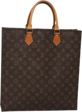 Louis Vuitton Pre-owned Vintage Canvas Tote Bag - Dames - Vintage Shopper - Bruin - ONE Size - Vintage