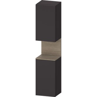 Duravit Qatego Armario Alto, Puerta Bisagra Derecha, - Duravit